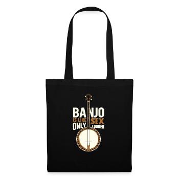 Banjo - Sac en tissu - noir - Devant