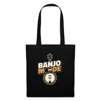 Banjo - Sac en tissu - noir - Devant