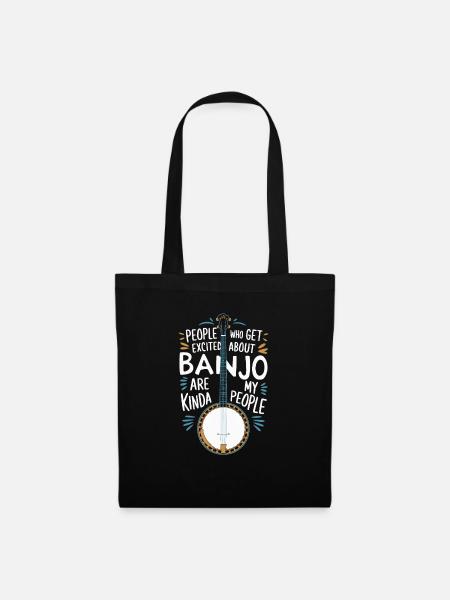 Banjo - Stoffbeutel - Schwarz