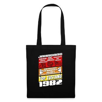 43 Year Old Vintage 1982 Birthday - Tote Bag - black - Front