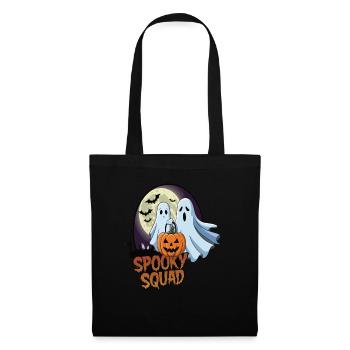 Halloween Spooky Squad Ghost with Hat - Tote Bag - black - Front