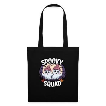 Halloween Spooky Squad Ghost with Hat - Tote Bag - black - Front