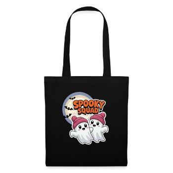Halloween Spooky Squad Ghost with Hat - Tote Bag - black - Front