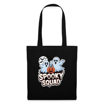Halloween Spooky Squad Ghost with Hat - Tote Bag - black - Front