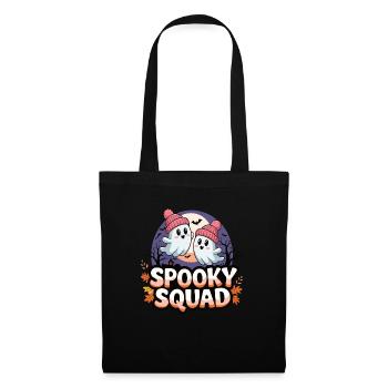 Halloween Spooky Squad Ghost with Hat - Tote Bag - black - Front