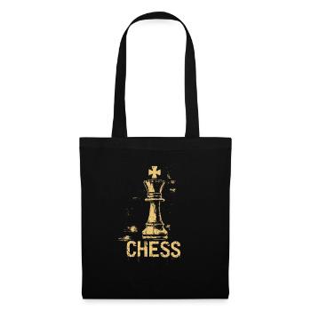 Queen Chess Masterpiece Design - Tote Bag - black - Front