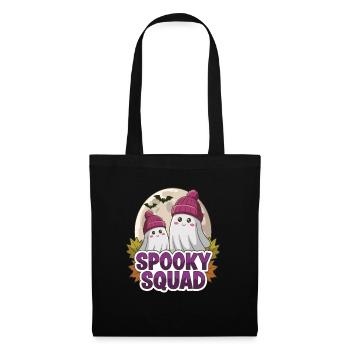 Halloween Spooky Squad Ghost with Hat - Tote Bag - black - Front