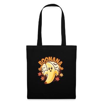 Halloween Boonana Halloween Geist - Stoffbeutel - Schwarz - Vorne