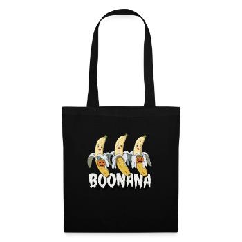 Halloween Boonana Halloween Geist - Stoffbeutel - Schwarz - Vorne