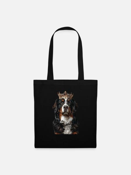 Bouvier bernois - Sac en tissu - noir