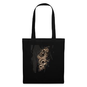 Steam Punk Art Funky Steampunk - Tote Bag - black - Front