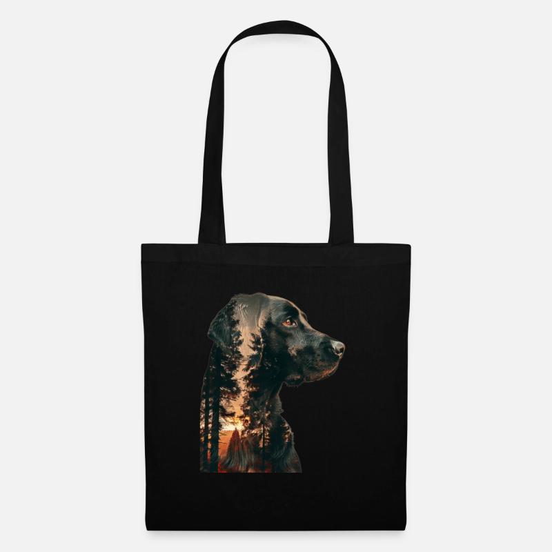 Labrador Retriever - Stoffbeutel - Schwarz