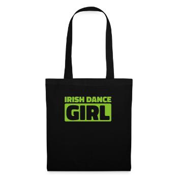 Danse Irlandaise Irischer Tanz - Sac en tissu - noir - Devant