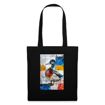Duck - Tote Bag - black - Front