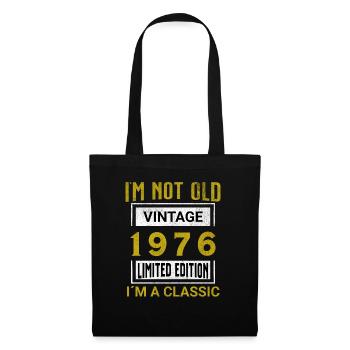Birthday 49 years old I'm not old I ́m classic - Tote Bag - black - Front