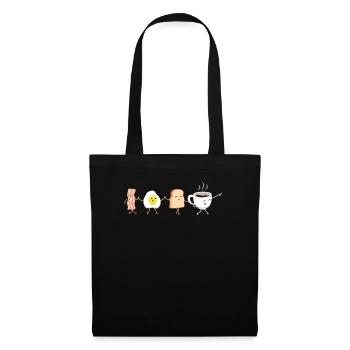 Breakfast Team Pork Bacon - Tote Bag - black - Front