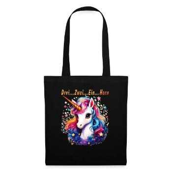 Three... Two... ONE... HORN - Tote Bag - black - Front