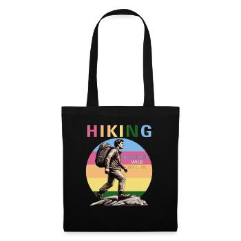 MOUNTAINEERING HIKING - Tote Bag - black - Front