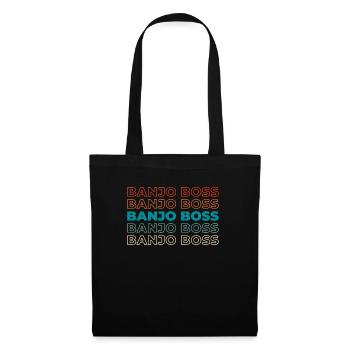 Banjo - Sac en tissu - noir - Devant