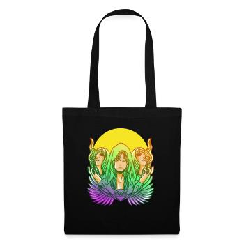 Ancien Dieu Grec De Ma Tête Mythologie - Sac en tissu - noir - Devant