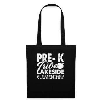 Pre K Teacher Tribe Lakeside Elementary - Tote Bag - black - Front