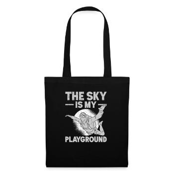 Parachute Fire Camp -Junkie -Parachutist - Tote Bag - black - Front