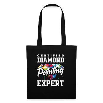 Accessoires pour Diamond Art Diamond Painter - Sac en tissu - noir - Devant