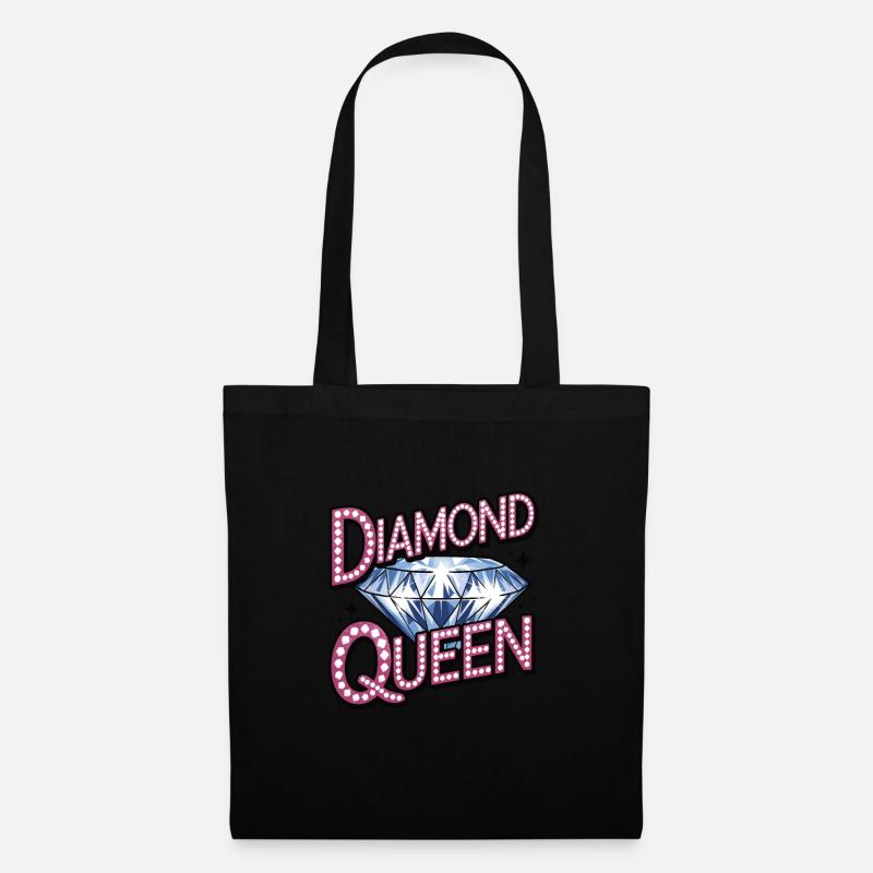 Diamond Painting Diamond Painter - Stoffbeutel - Schwarz