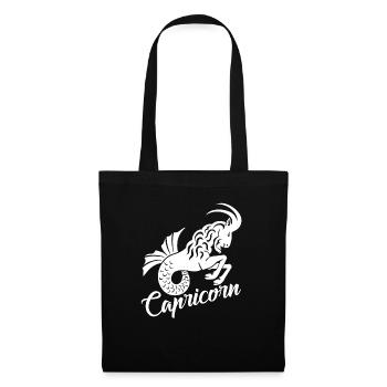 Capricorn Sign Of Zodiac Horoscope - Tote Bag - black - Front