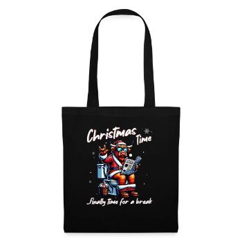 Santa Claus Christmas Men & Women - Tote Bag - black - Front