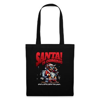 Santa Claus Christmas Men & Women - Tote Bag - black - Front