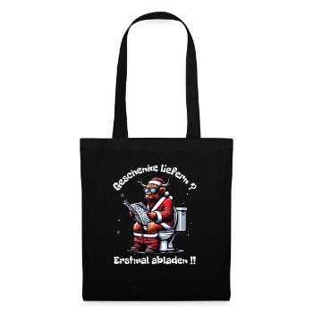Santa Claus Christmas Men & Women - Tote Bag - black - Front