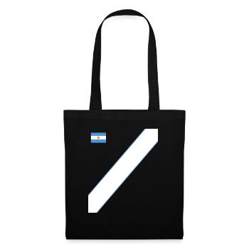 Argentine Cadeau Argentine Drapeau argentin - Sac en tissu - noir - Devant
