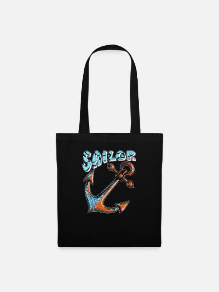 SCHIFFANKER SAILOR - Stoffbeutel - Schwarz