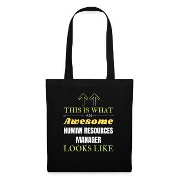 This is What an Awesome Human Resources Manager Lo - Tote Bag - black - Front