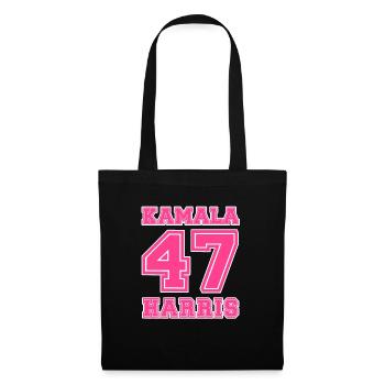 Kamala Harris, 47e présidente des États-Unis - Sac en tissu - noir - Devant
