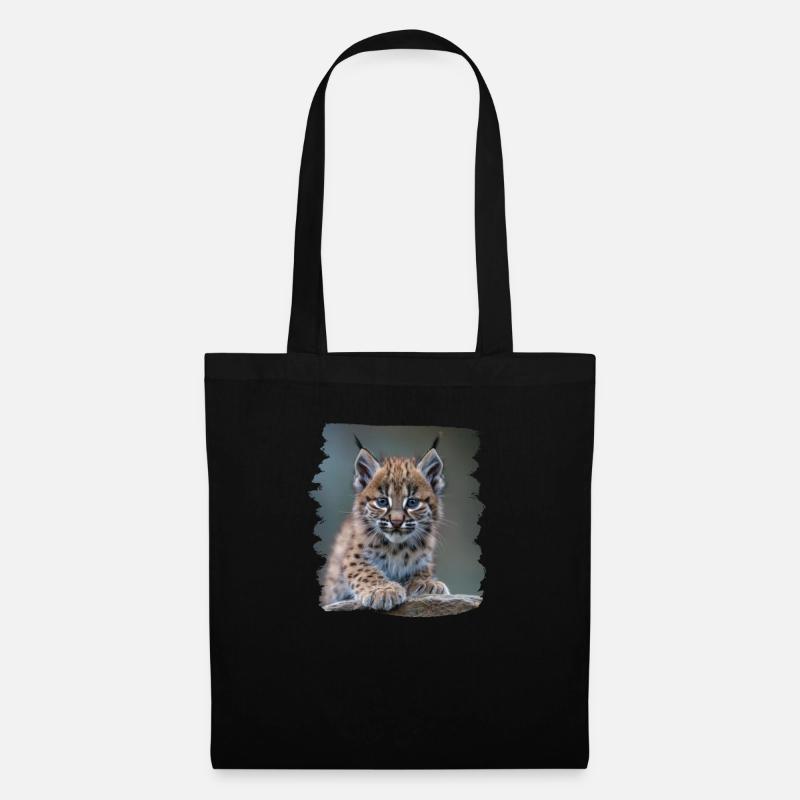 Bobcats Rotluchse Rotluchs Luchs - Stoffbeutel - Schwarz