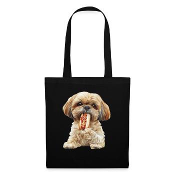 Shih Tzu - Tote Bag - black - Front