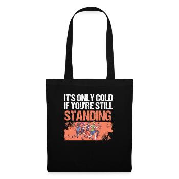 Jogging It's Only Cold Marathon Running - Tote Bag - black - Front