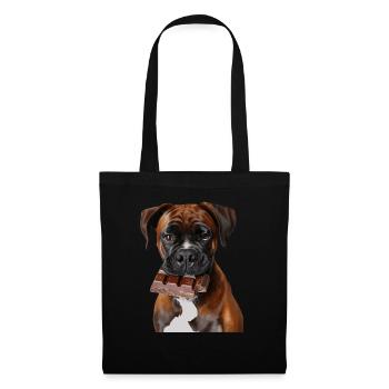Boxer - Tote Bag - black - Front