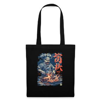 Hibachi Teppanyaki Bbq Japanese Cuisine - Tote Bag - black - Front