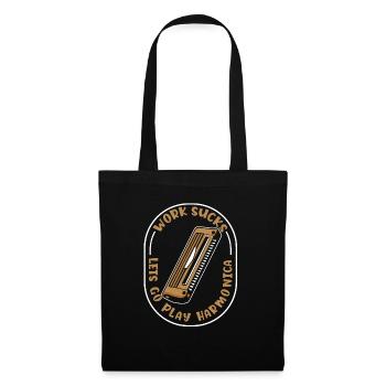 Harmonica - Tote Bag - black - Front