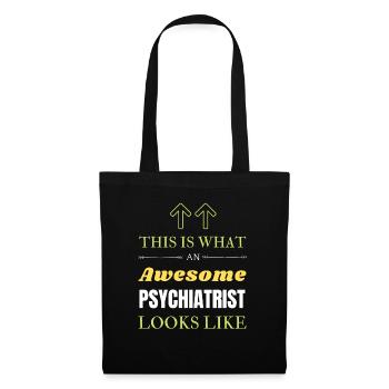 Voici à quoi ressemble un psychiatre génial - Sac en tissu - noir - Devant