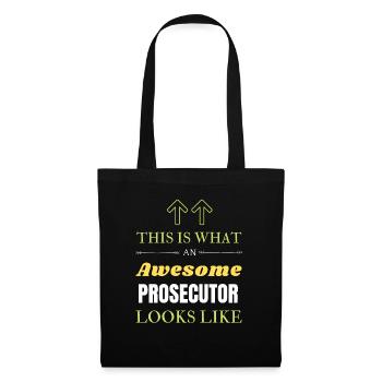 This is What an Awesome Prosecutor Looks Like - Tote Bag - black - Front