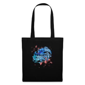 Awesome Walleye - Tote Bag - black - Front