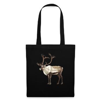 Caribou Karibus Karibu - Tote Bag - black - Front
