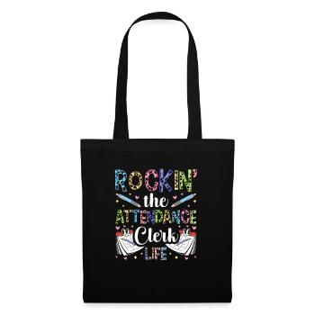 Secrétaire des présences - Sac en tissu - noir - Devant