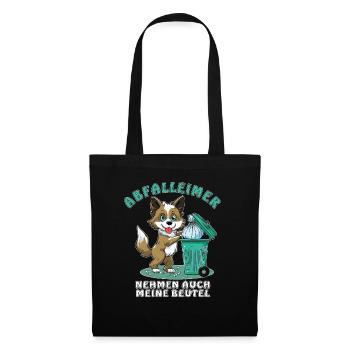 TRASH CANS ALSO TAKE MY BAGS - Tote Bag - black - Front