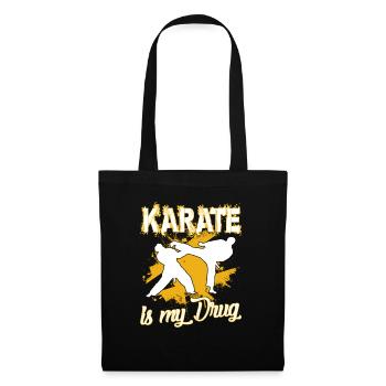 Karate Is My Drug - Tote Bag - black - Front