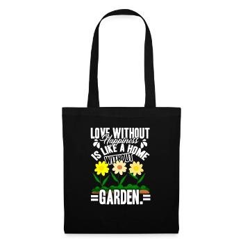 Gardening Home Without Garden - Tote Bag - black - Front